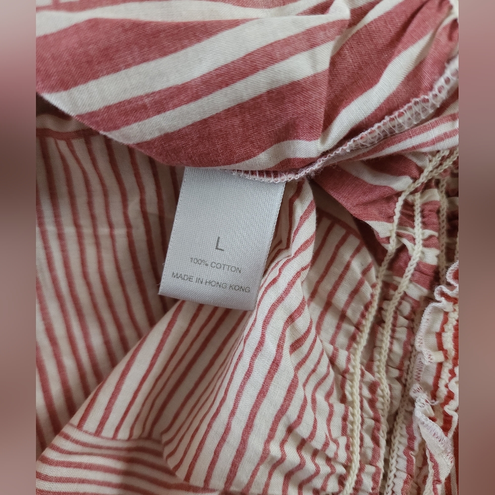 DKNY Long Sleeve Banded Top Size:Large - Picture 2 of 7